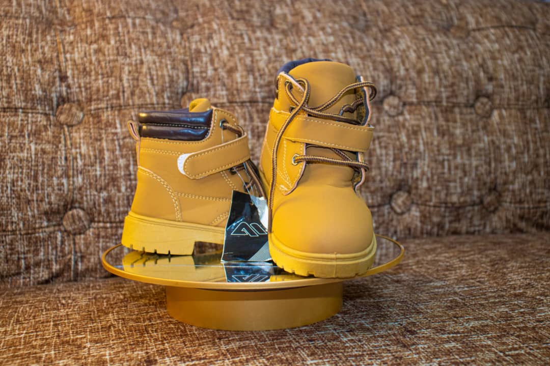 BOTTINE ENFANT STYLE TIMBERLAND